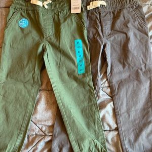 2 Lot Carter’s Toddler Boys Cargo Pants 4T NWT